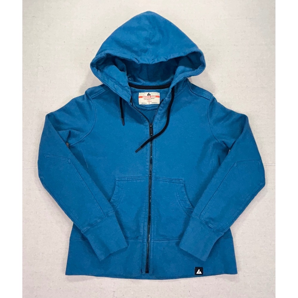 American Giant Women's Medium Classic Full Zip Hoodie Cotton Sweatshirt USA MADE